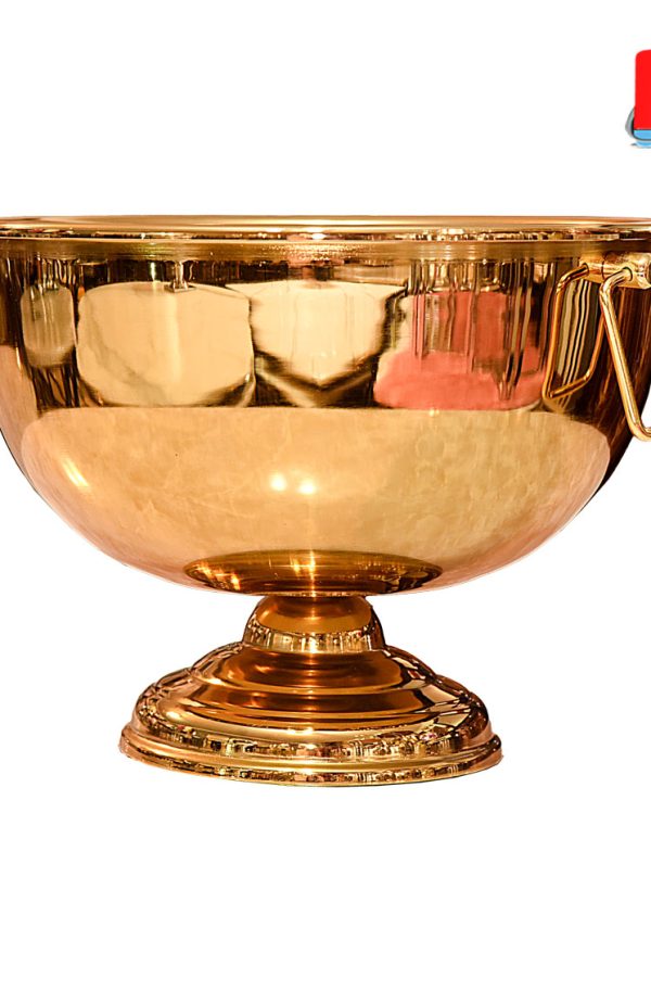 گلدان فلزی فورتیک طلایی