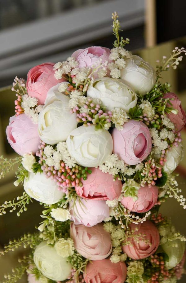 دسته گل مصنوعی عروس ترکیبی