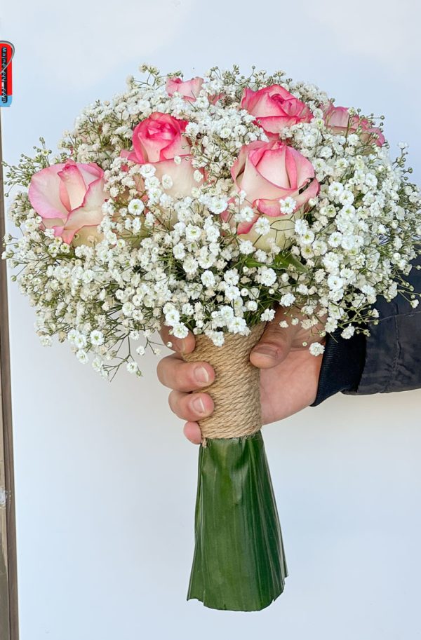 دسته گل طبیعی عروس