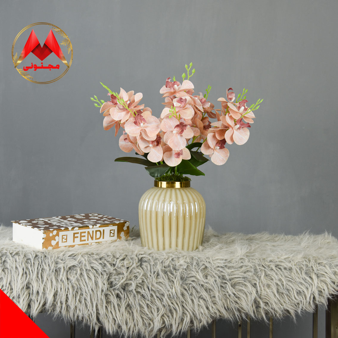 خرید گل ارکیده مصنوعی لمسی – شیک‌ترین انتخاب برای دکوراسیون مدرن و مینیمال