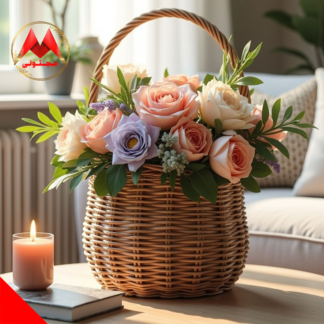 ۱۰ ایده شیک برای تزیین میز پذیرایی با گل مصنوعی